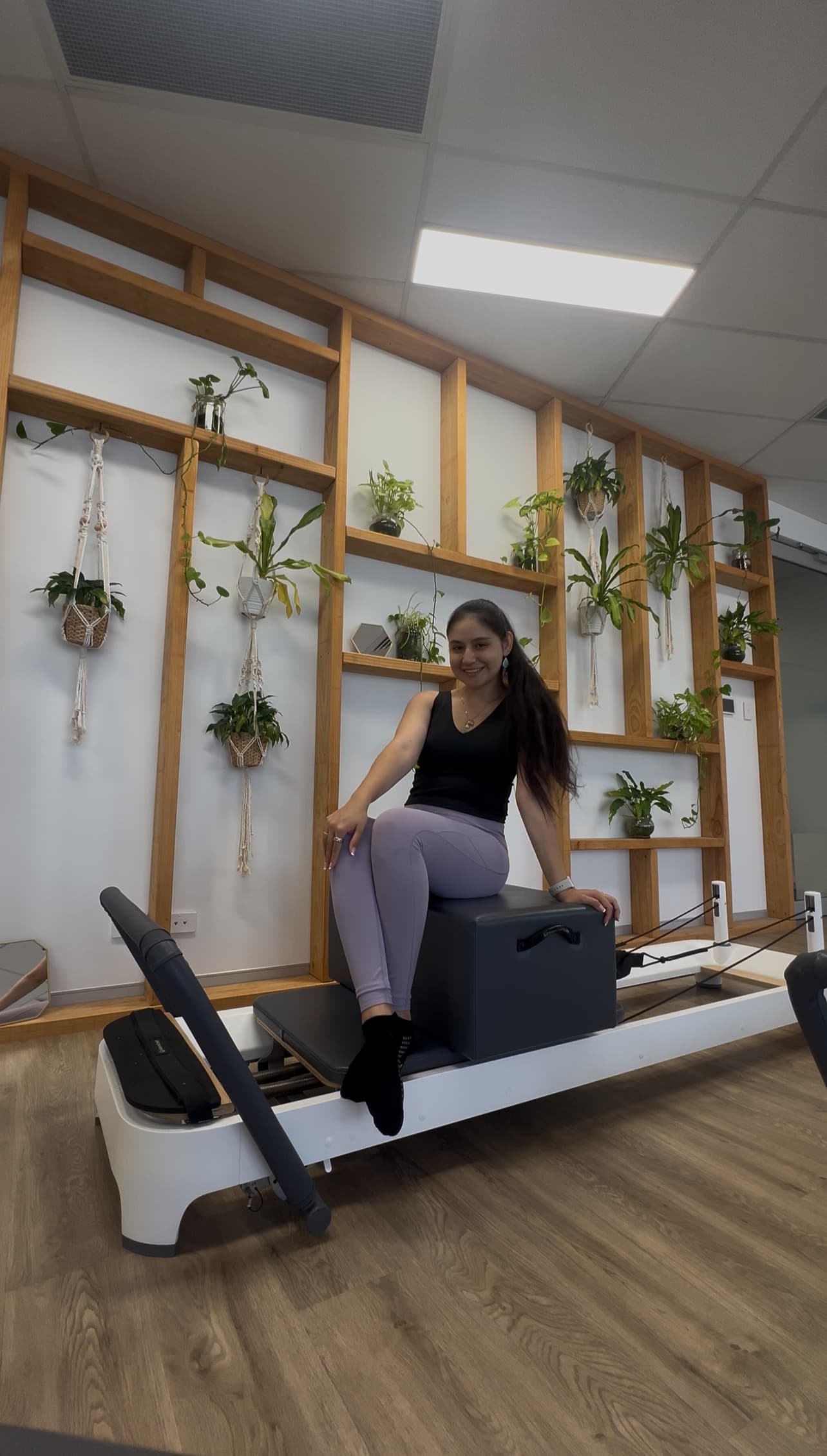 One-to-one private pilates session